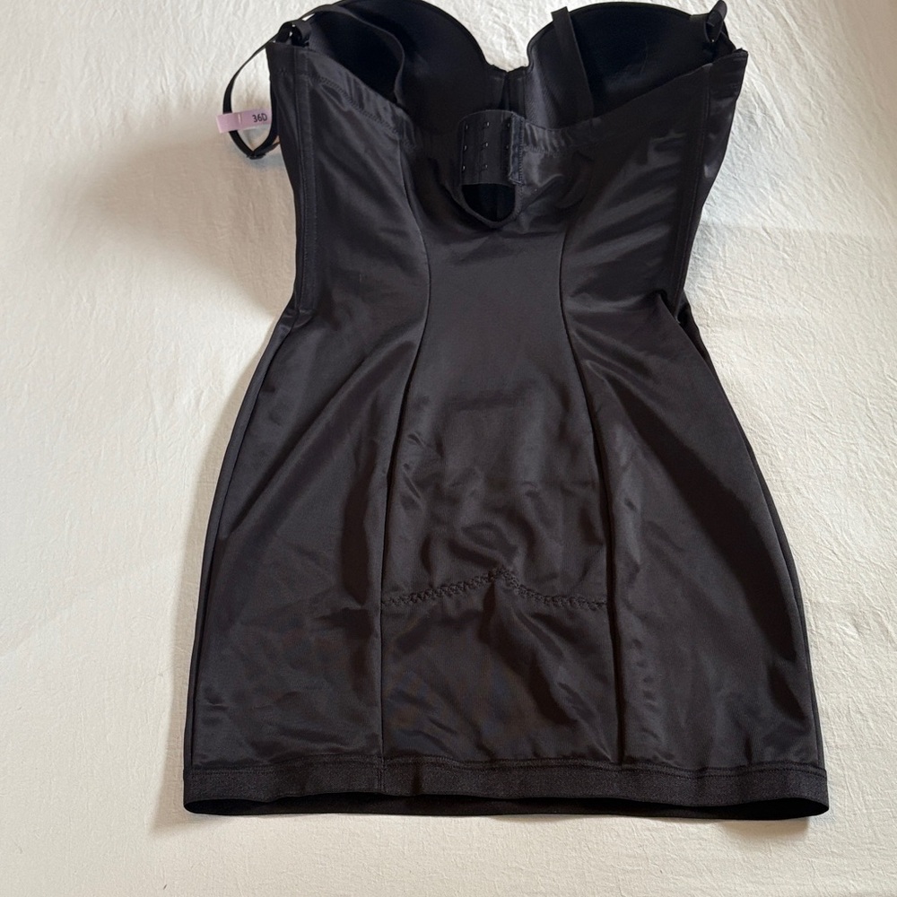 Maidenform Elegant Black Shapewear Chemise - Picture 5 of 9